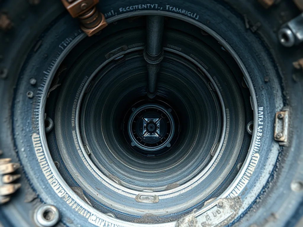 High-resolution camera capturing the interior conditions of a water well, detailing casing and screens, enabling proactive maintenance